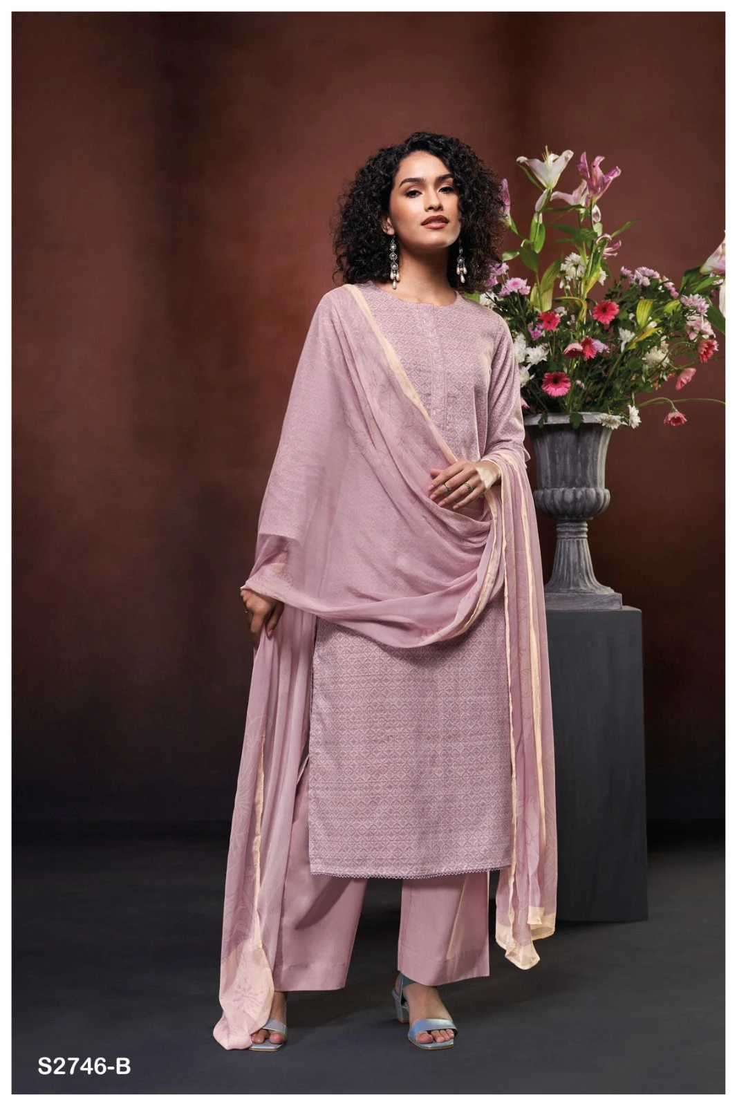 Ganga Remy 2746 Premium Woven Cotton Wholesale Fancy Salwar Suit Catalog